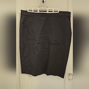 J. Crew Black Pencil Skirt